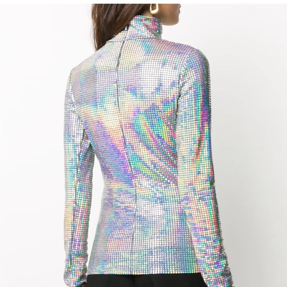 MSGM iridescent roll top - Picture 3 of 7